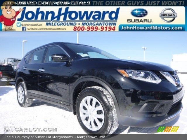 2015 Nissan Rogue S AWD in Super Black