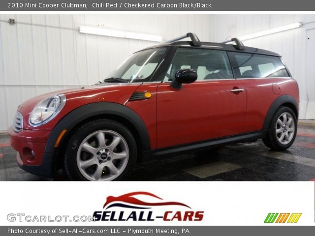 2010 Mini Cooper Clubman in Chili Red