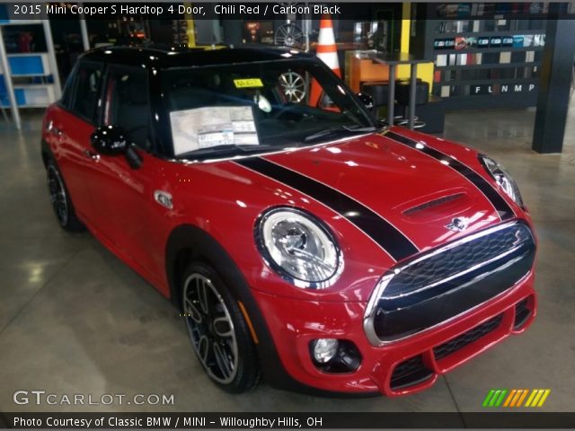 2015 Mini Cooper S Hardtop 4 Door in Chili Red