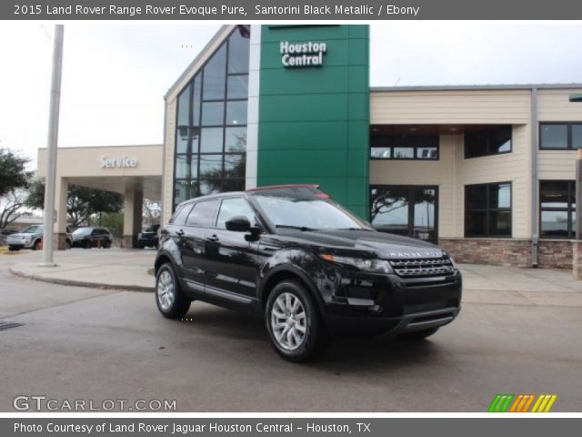 2015 Land Rover Range Rover Evoque Pure in Santorini Black Metallic