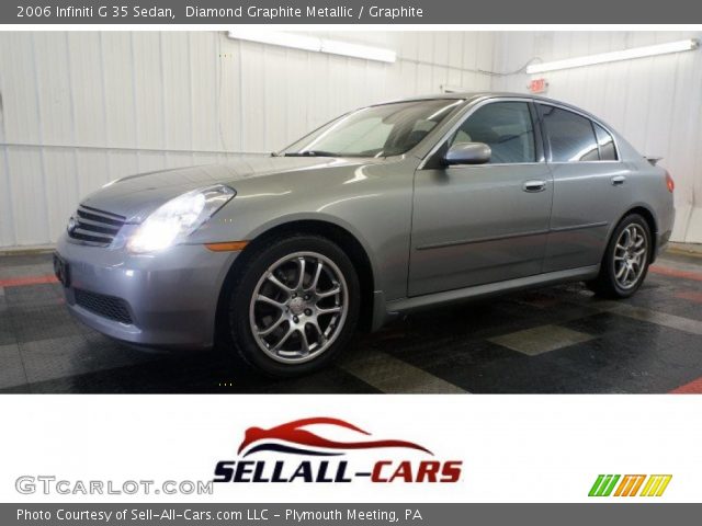 2006 Infiniti G 35 Sedan in Diamond Graphite Metallic