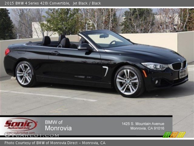 2015 BMW 4 Series 428i Convertible in Jet Black