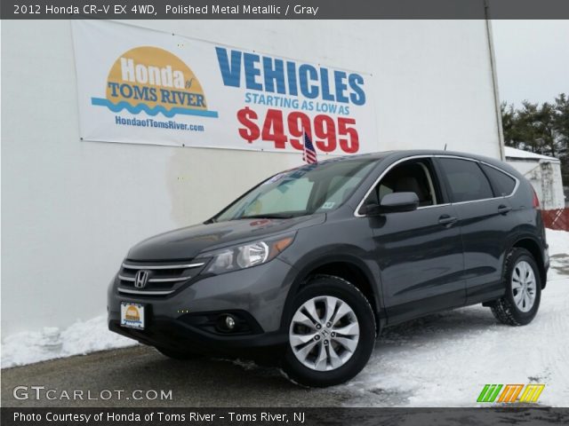 2012 Honda CR-V EX 4WD in Polished Metal Metallic