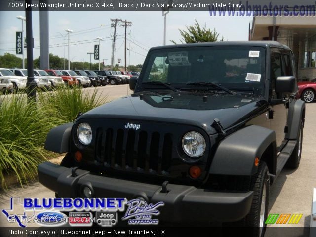 2009 Jeep Wrangler Unlimited X 4x4 in Black