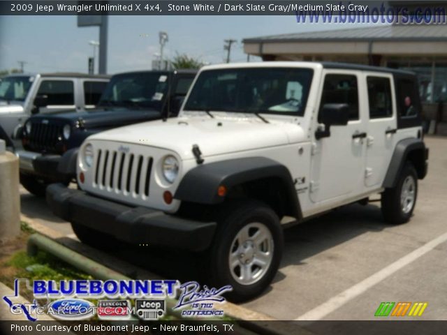 2009 Jeep Wrangler Unlimited X 4x4 in Stone White