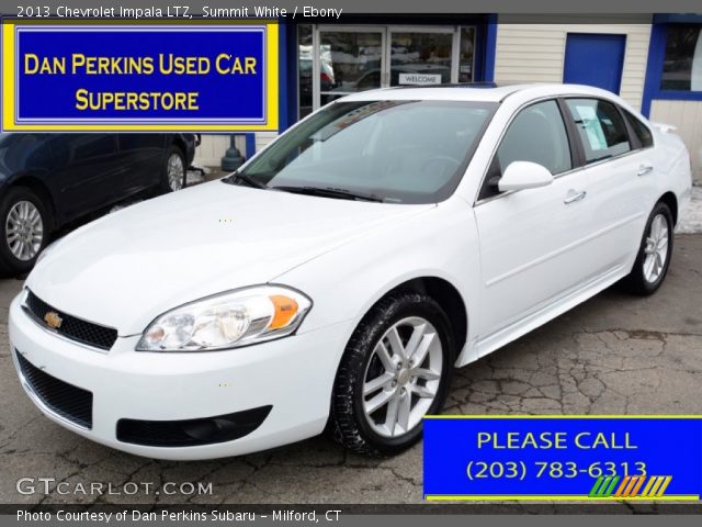 2013 Chevrolet Impala LTZ in Summit White
