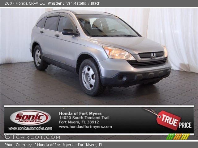 2007 Honda CR-V LX in Whistler Silver Metallic