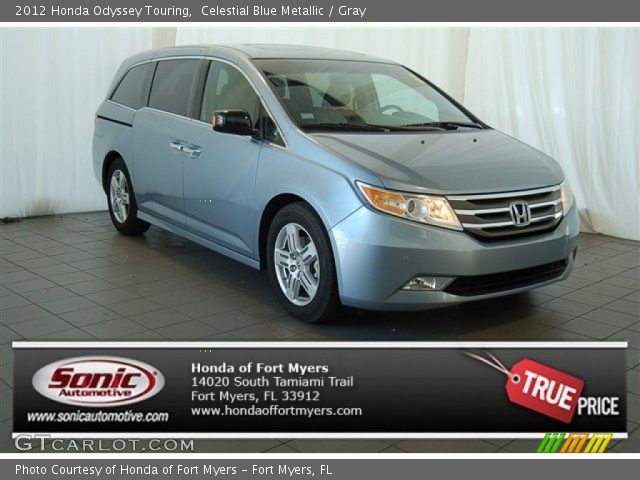 2012 Honda Odyssey Touring in Celestial Blue Metallic