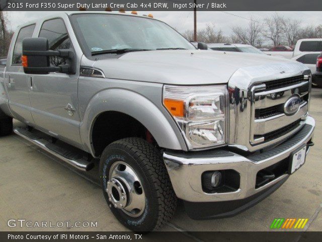2015 Ford F350 Super Duty Lariat Crew Cab 4x4 DRW in Ingot Silver
