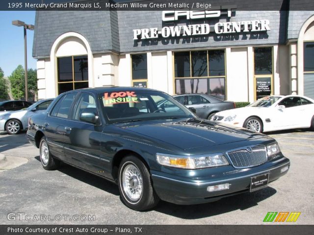 1995 Mercury Grand Marquis LS in Medium Willow Green Metallic