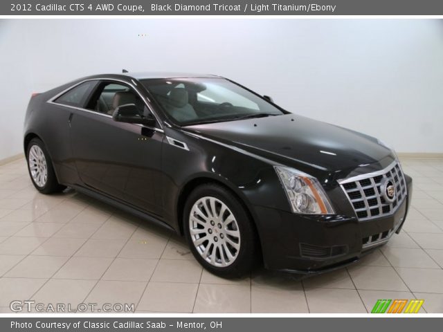 2012 Cadillac CTS 4 AWD Coupe in Black Diamond Tricoat