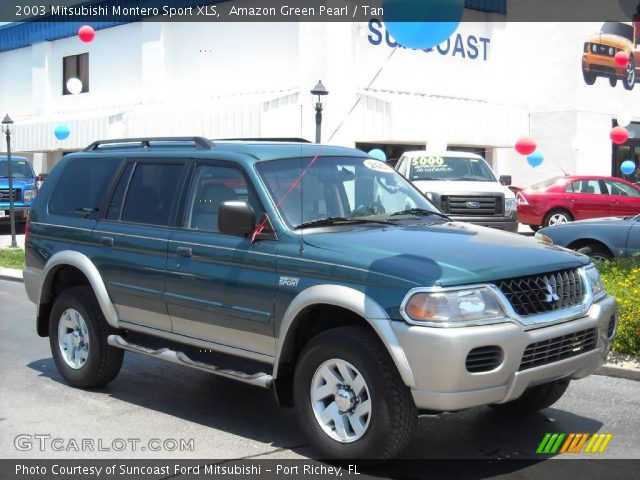 2003 Mitsubishi Montero Sport XLS in Amazon Green Pearl