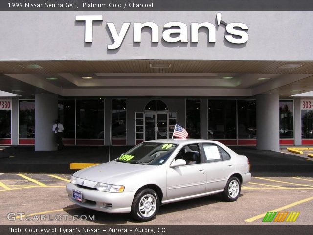 1999 Nissan Sentra GXE in Platinum Gold