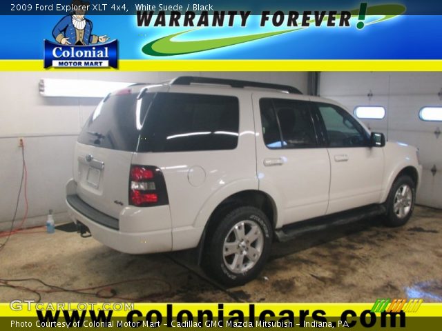2009 Ford Explorer XLT 4x4 in White Suede
