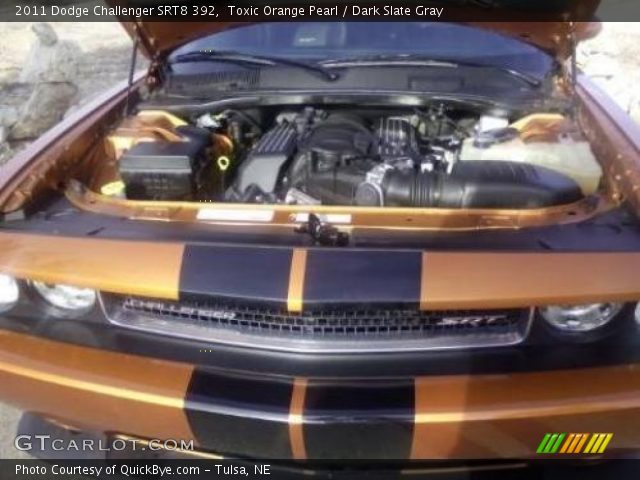 2011 Dodge Challenger SRT8 392 in Toxic Orange Pearl