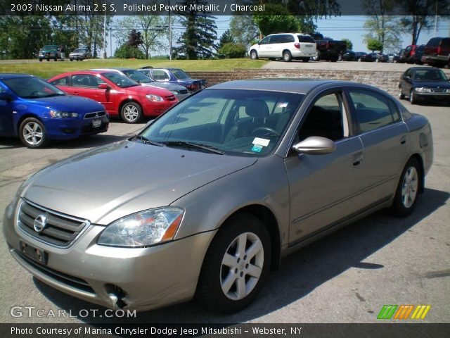 2003 Nissan Altima 2.5 S in Polished Pewter Metallic