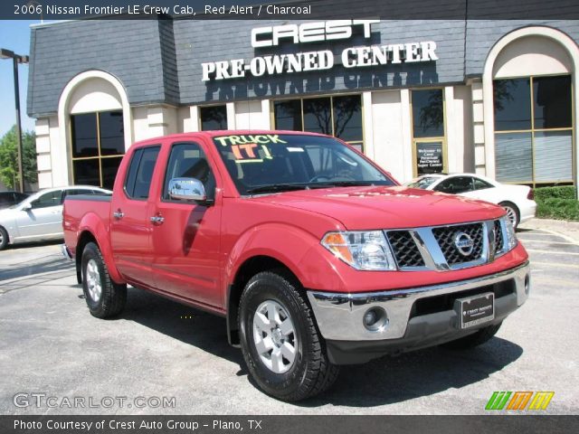 2006 Nissan Frontier LE Crew Cab in Red Alert