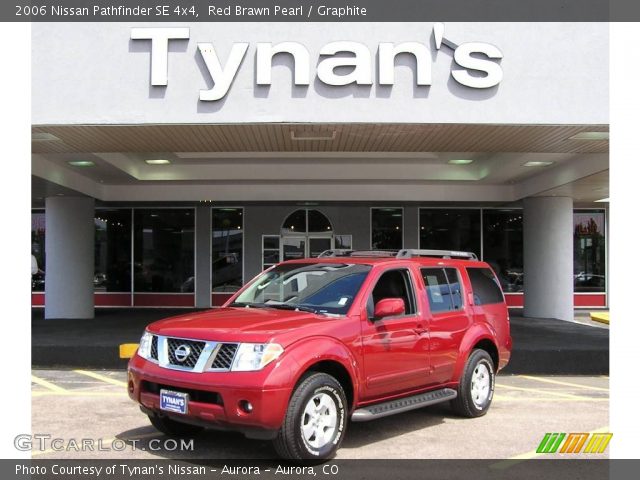 2006 Nissan Pathfinder SE 4x4 in Red Brawn Pearl
