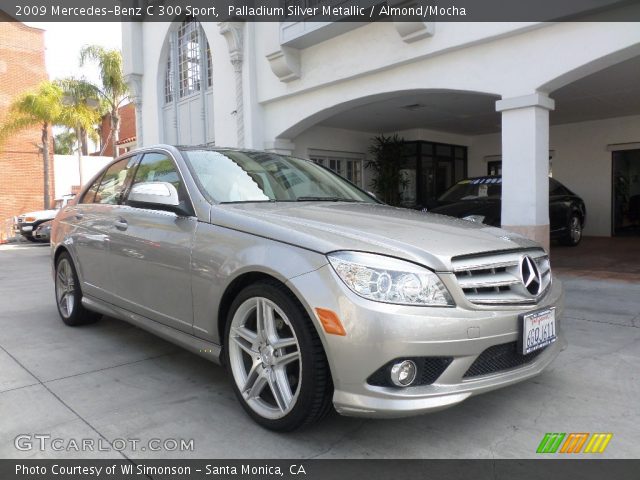 2009 Mercedes-Benz C 300 Sport in Palladium Silver Metallic