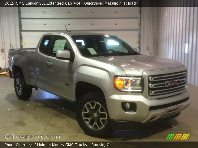2015 GMC Canyon SLE Extended Cab 4x4 in Quicksilver Metallic