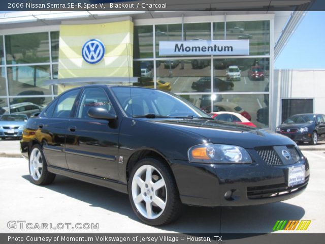 2006 Nissan Sentra SE-R Spec V in Blackout