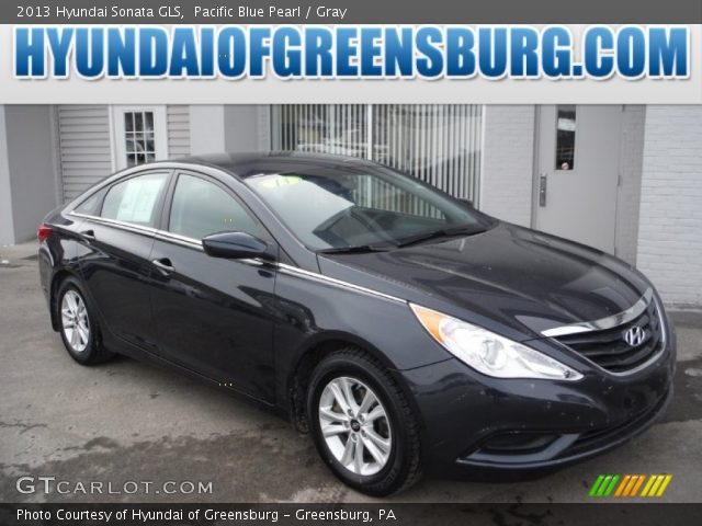 2013 Hyundai Sonata GLS in Pacific Blue Pearl