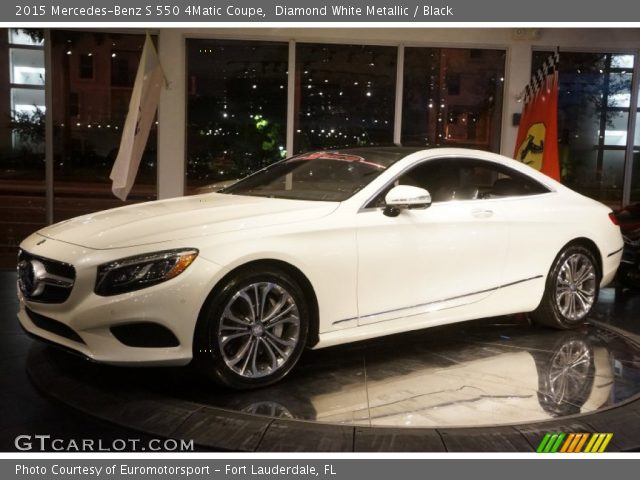 2015 Mercedes-Benz S 550 4Matic Coupe in Diamond White Metallic