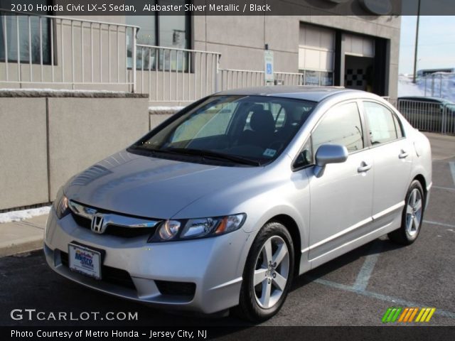 2010 Honda Civic LX-S Sedan in Alabaster Silver Metallic