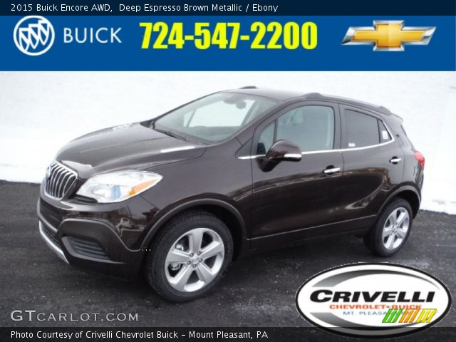 2015 Buick Encore AWD in Deep Espresso Brown Metallic
