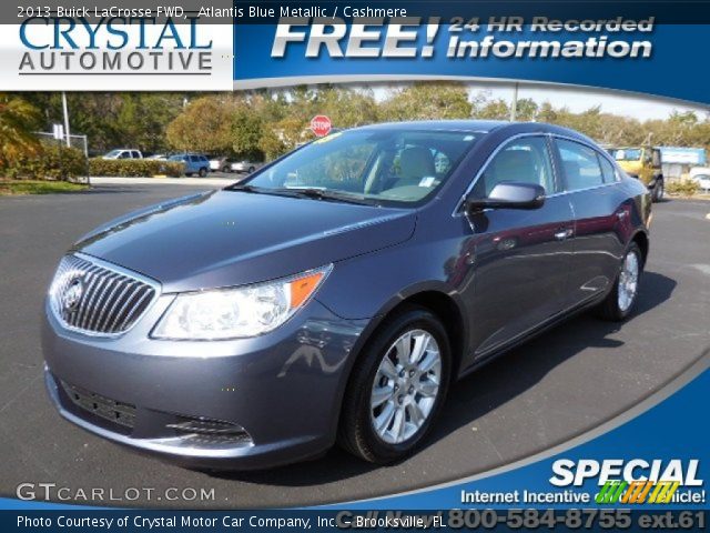 2013 Buick LaCrosse FWD in Atlantis Blue Metallic