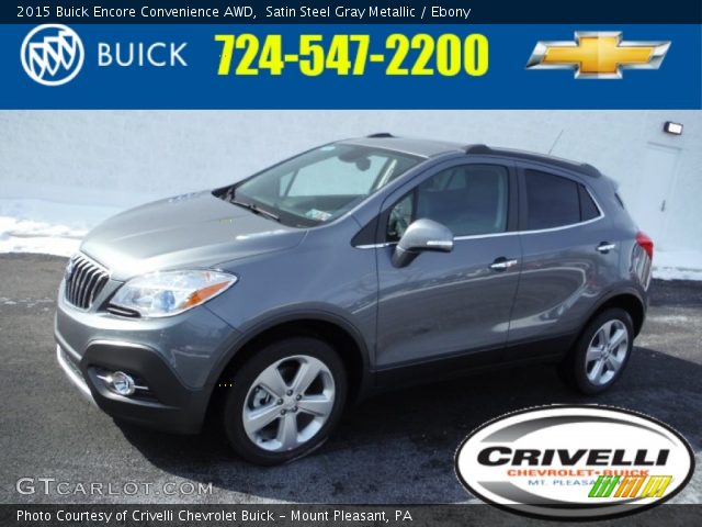 2015 Buick Encore Convenience AWD in Satin Steel Gray Metallic