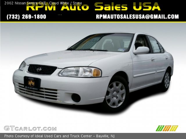 2002 Nissan Sentra GXE in Cloud White
