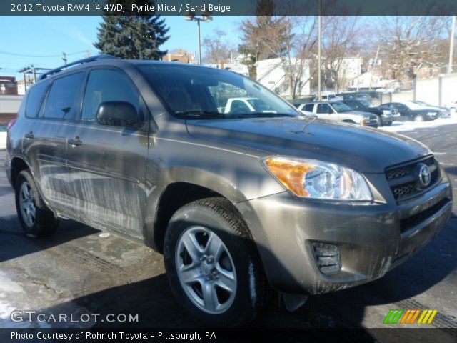 2012 Toyota RAV4 I4 4WD in Pyrite Mica