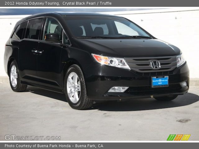 2012 Honda Odyssey Touring in Crystal Black Pearl