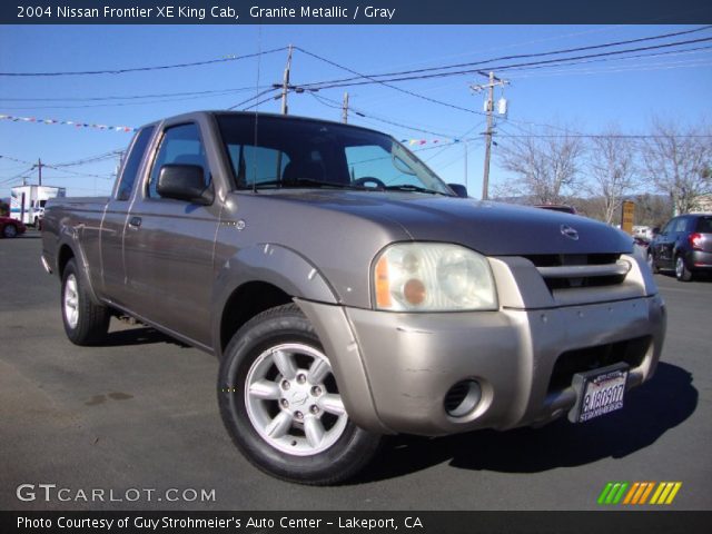 2004 Nissan Frontier XE King Cab in Granite Metallic