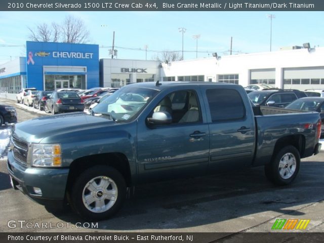 2010 Chevrolet Silverado 1500 LTZ Crew Cab 4x4 in Blue Granite Metallic