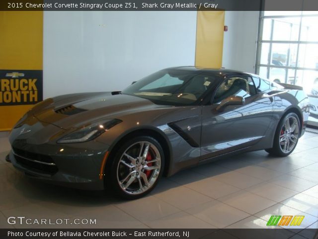 2015 Chevrolet Corvette Stingray Coupe Z51 in Shark Gray Metallic