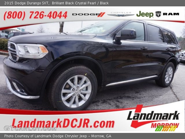 2015 Dodge Durango SXT in Brilliant Black Crystal Pearl