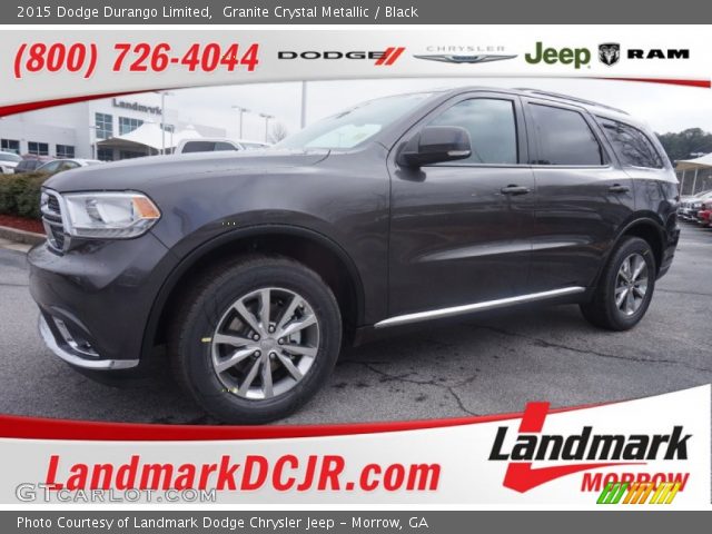 2015 Dodge Durango Limited in Granite Crystal Metallic