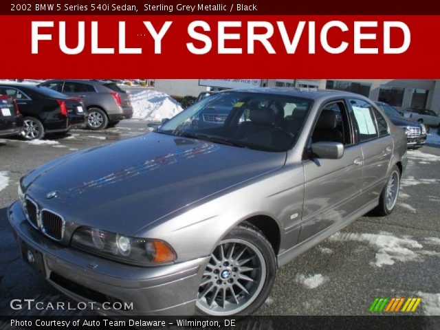 2002 BMW 5 Series 540i Sedan in Sterling Grey Metallic