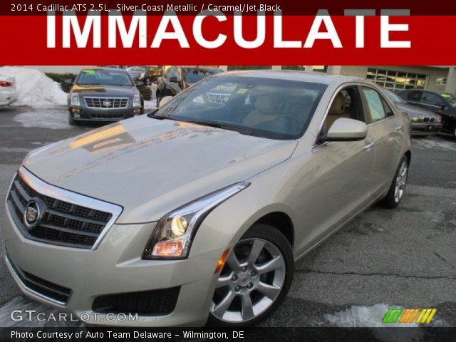 2014 Cadillac ATS 2.5L in Silver Coast Metallic