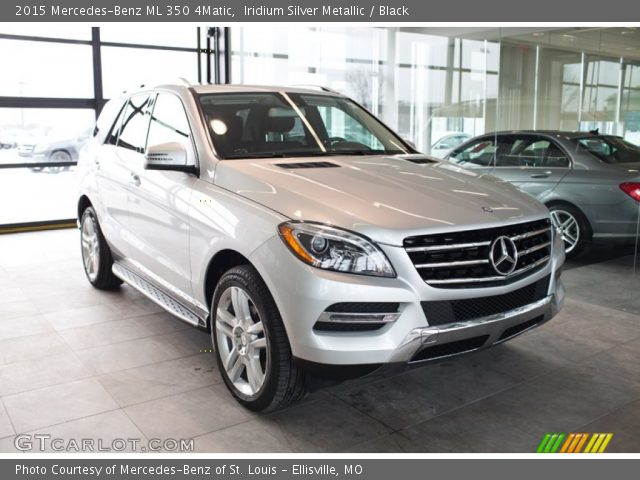 2015 Mercedes-Benz ML 350 4Matic in Iridium Silver Metallic