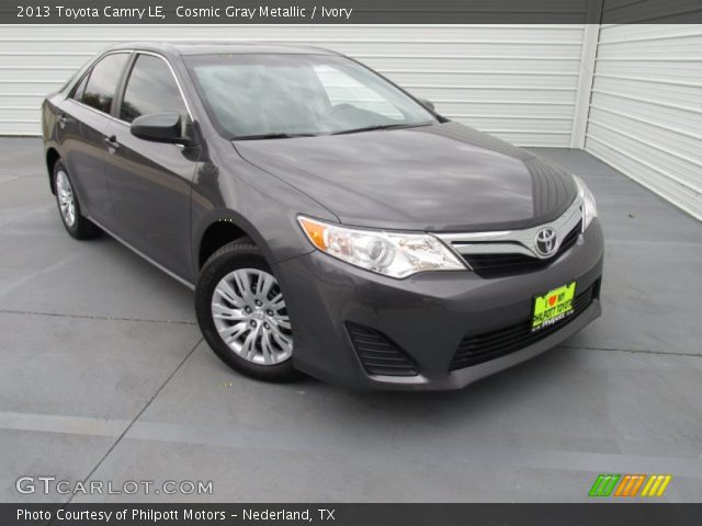 2013 Toyota Camry LE in Cosmic Gray Metallic