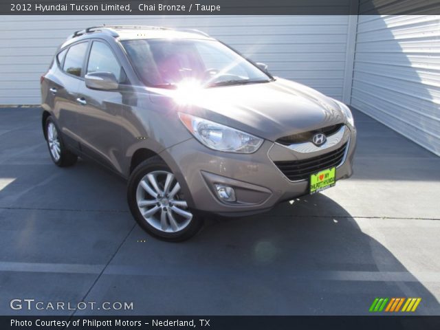 2012 Hyundai Tucson Limited in Chai Bronze