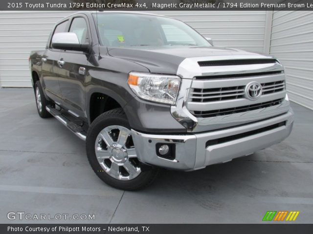 Magnetic Gray Metallic 2015 Toyota Tundra 1794 Edition