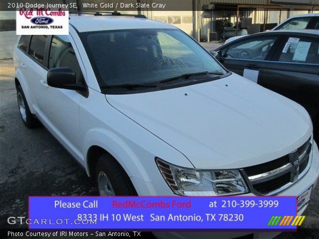 2010 Dodge Journey SE in White Gold