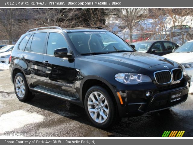 2012 BMW X5 xDrive35i Premium in Black Sapphire Metallic
