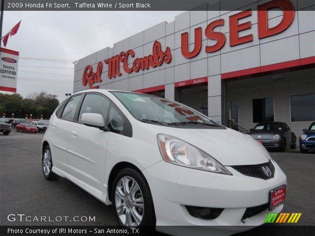 2009 Honda Fit Sport in Taffeta White