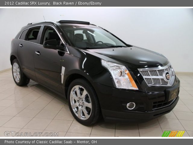 2012 Cadillac SRX Luxury in Black Raven