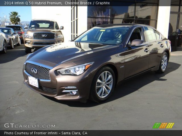 2014 Infiniti Q 50 Hybrid Premium in Chestnut Bronze